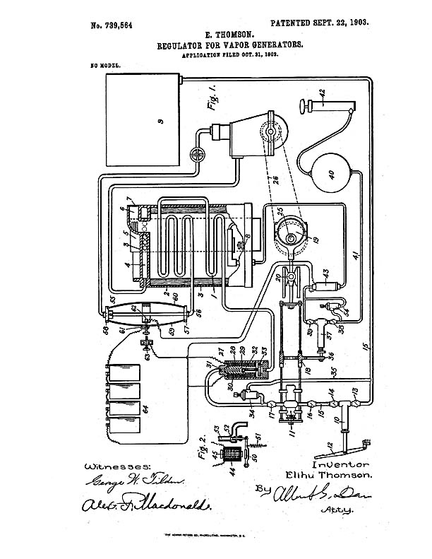 diagram of Elihu Thomson invention